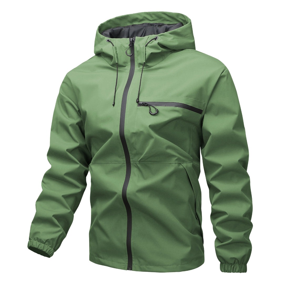 Herren Wetterfeste Kapuzenjacke Echo Archiv