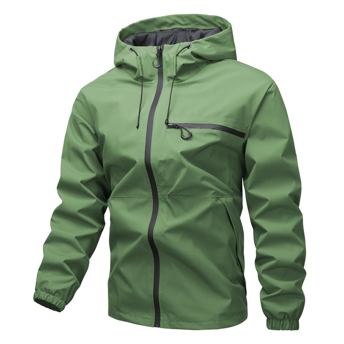 Herren Wetterfeste Kapuzenjacke Echo Archiv