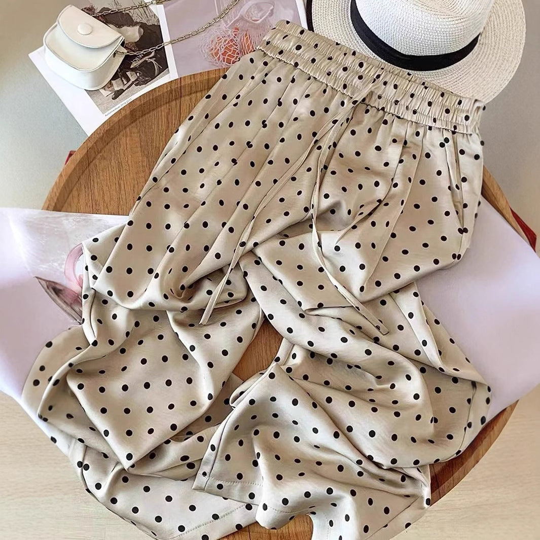 Damen Polka Dots Hose Echo Archiv