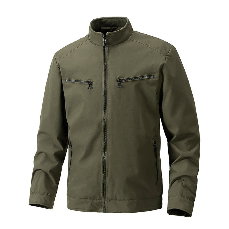 Herren Outdoorjacke mit hohem Kragen Echo Archiv