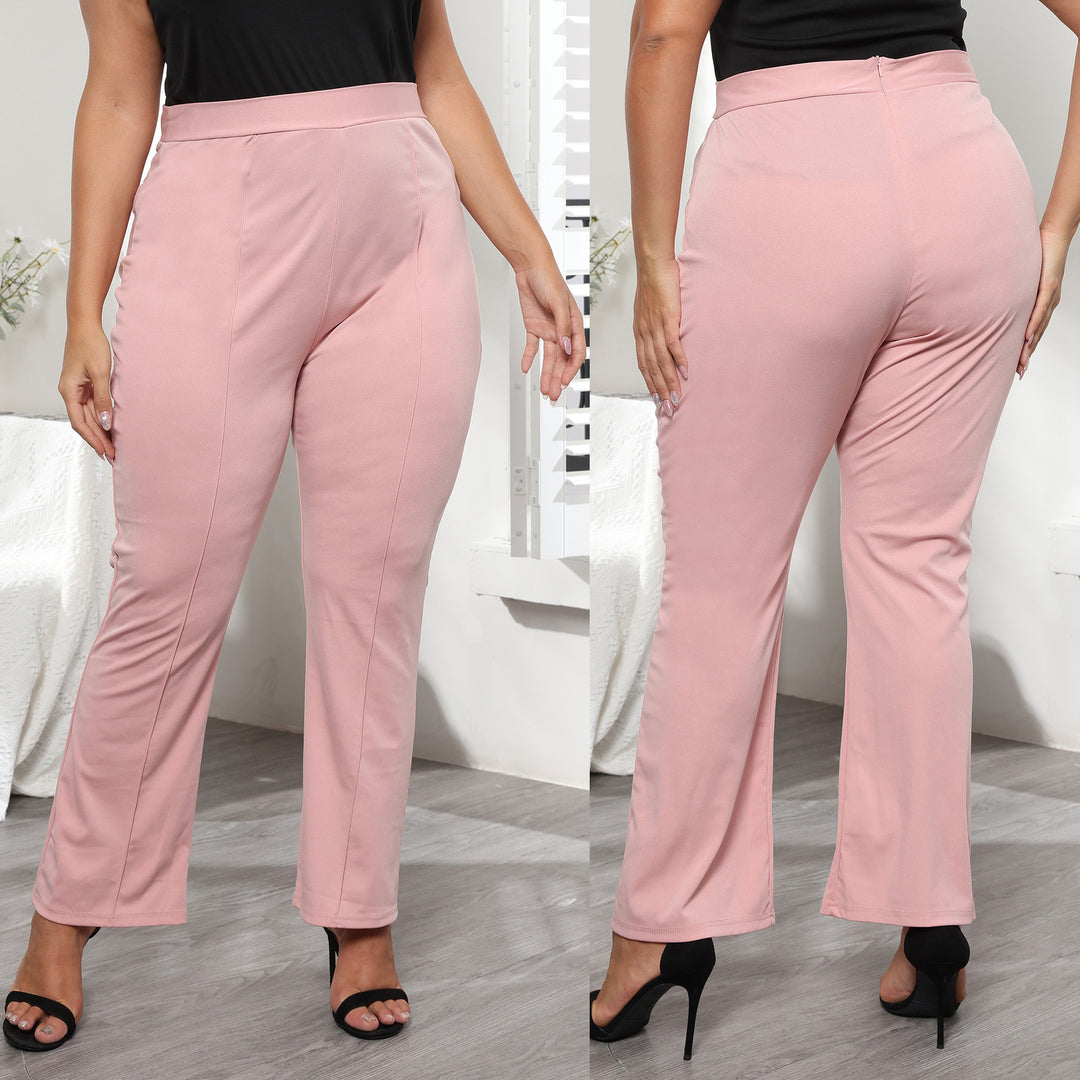 Damen Elegante Hochbundhose mit bequemem Schnitt Echo Archiv