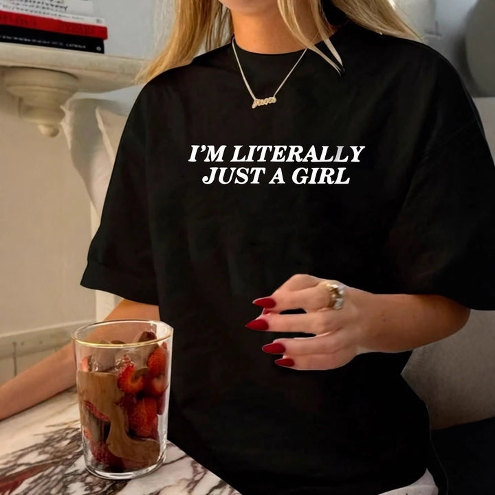 Damen Oversized Statement T-Shirt mit kreativem Schriftzug Echo Archiv
