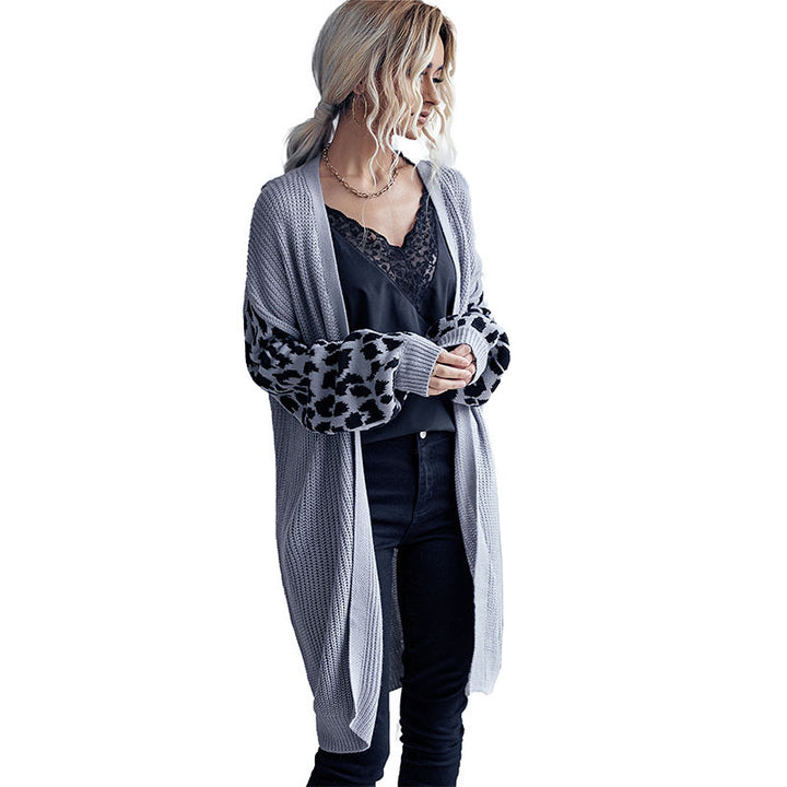 Damen Eleganter Strickcardigan mit lockeren Ärmeln Echo Archiv