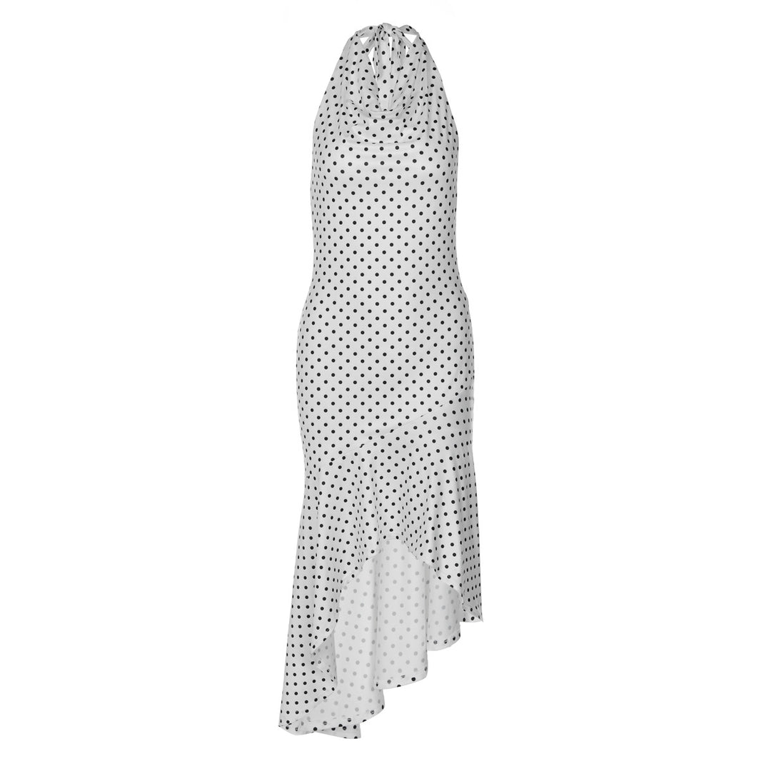 Damen ärmelloses Polka-Dots Kleid Echo Archiv