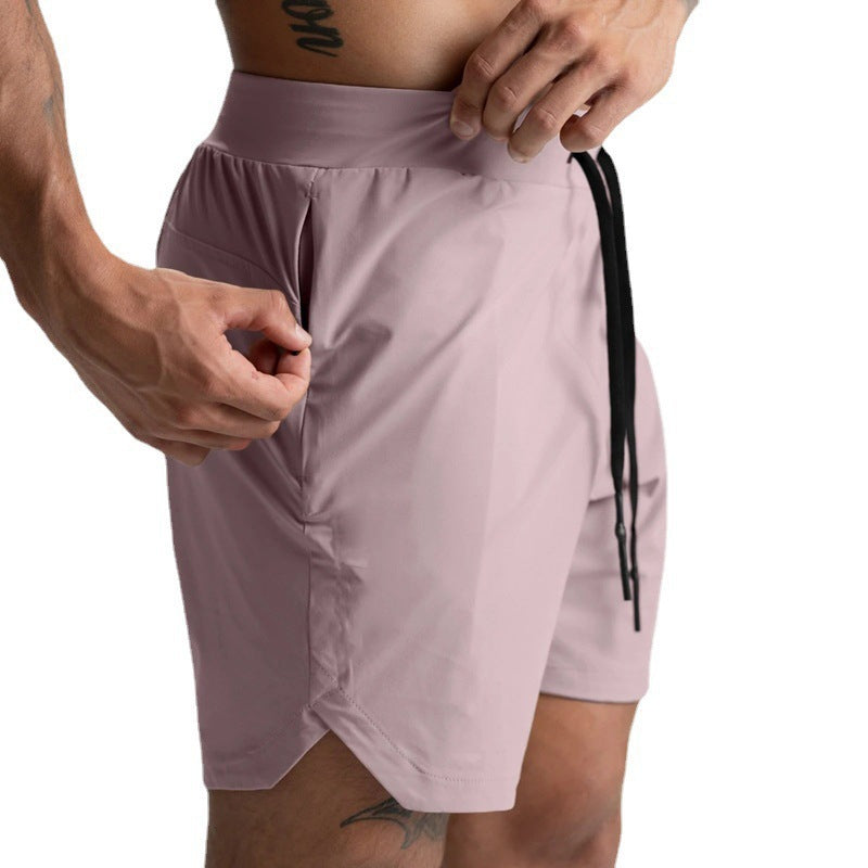 Herren funktionale Sportshorts mit Reißverschlusstaschen Echoarchiv