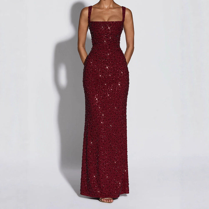 Damen glamouröses Abendkleid Echoarchiv