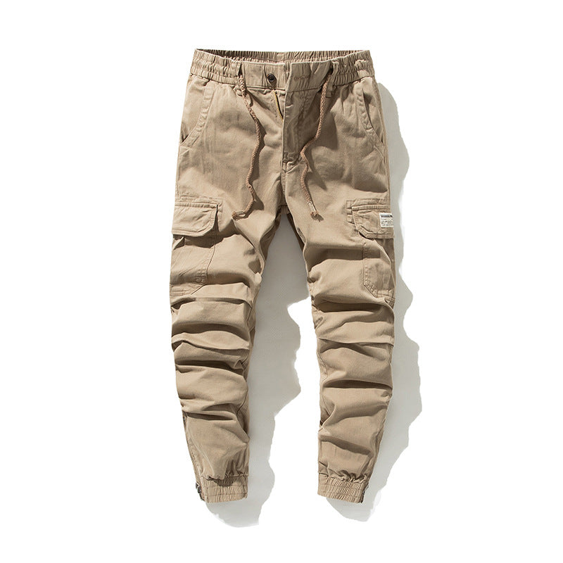 Herren Cargo-Jogginghose im urbanen Utility‑Stil mit elastischem Tunnelzugbund und verstärkten Kniepartien Echo Archiv