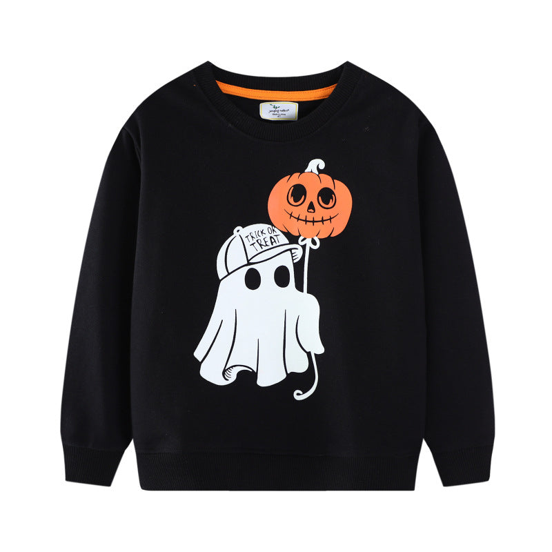 Jungen Kuschelsweatshirt mit gruseligem Halloween-Motiv Echo Archiv