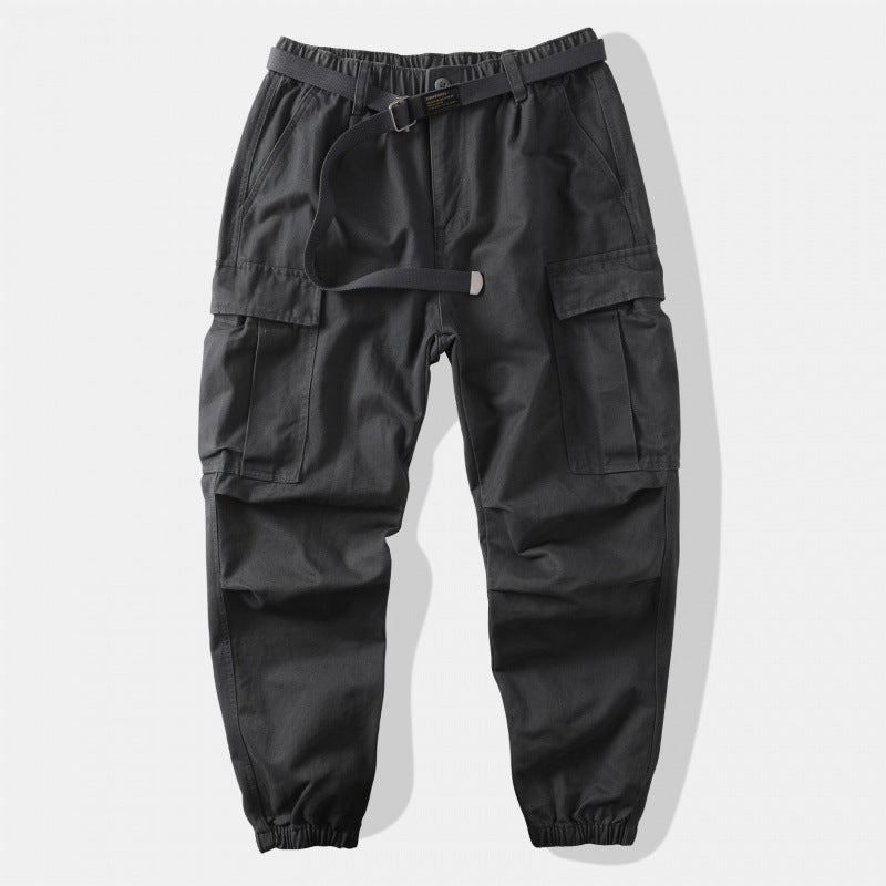 Herren Cargo-Hose mit verstellbarem Bund und praktischen Taschen Echo Archiv