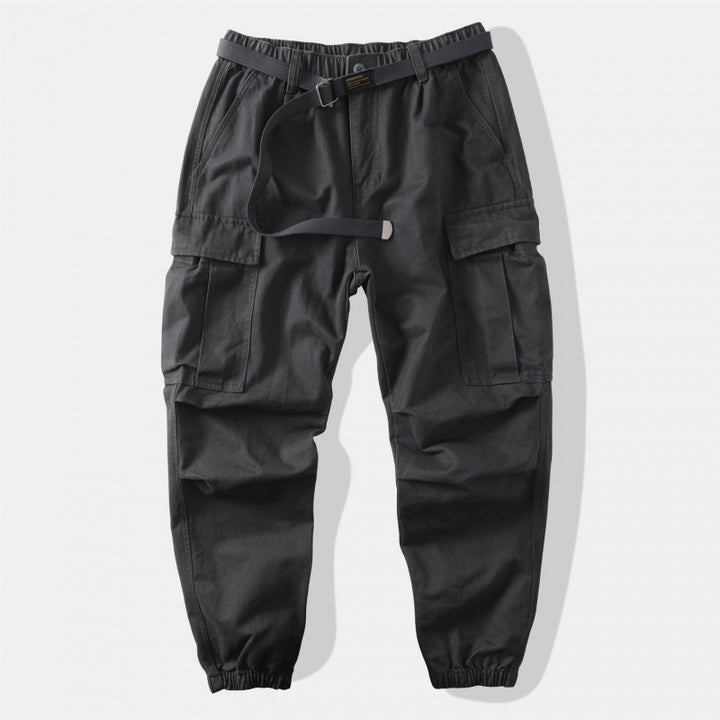 Herren Cargo-Hose mit verstellbarem Bund und praktischen Taschen Echo Archiv