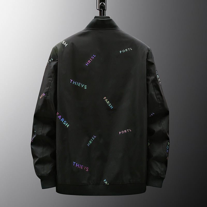 Herren Street-Style Bomberjacke Echo Archiv