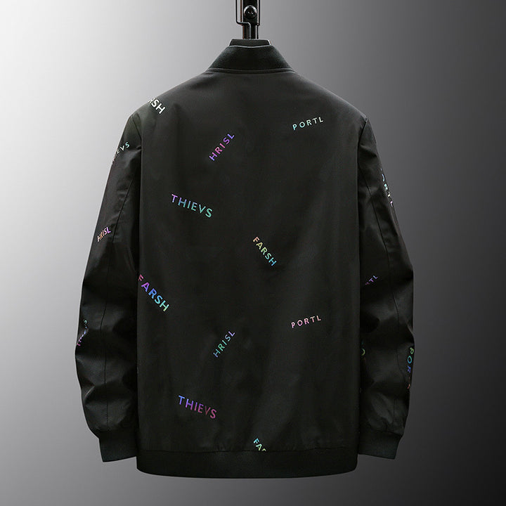 Herren Street-Style Bomberjacke Echo Archiv