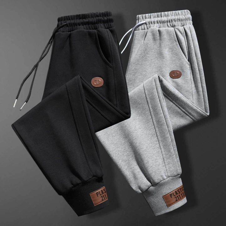 Herren bequeme Sweatpants mit verstellbarem Bund und praktischen Taschen Echoarchiv