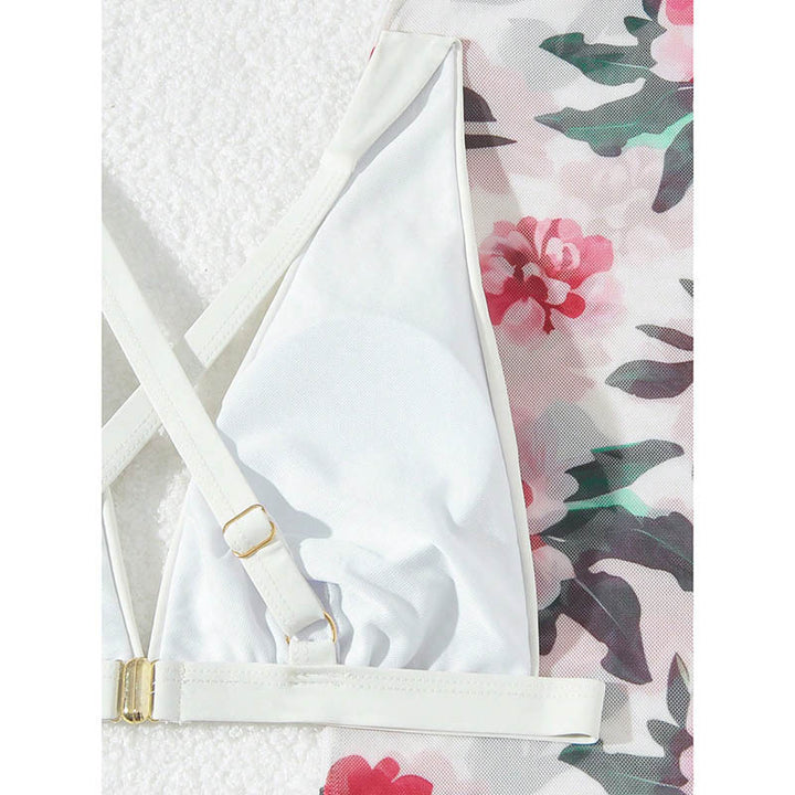Damen Bikini-Set mit elegantem Wickelrock und dezentem Triangel-Oberteil Echo Archiv
