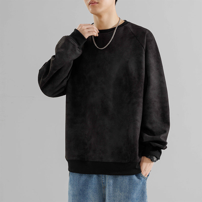 Herren lässiger Sweatshirt mit Raglanärmeln Echoarchiv