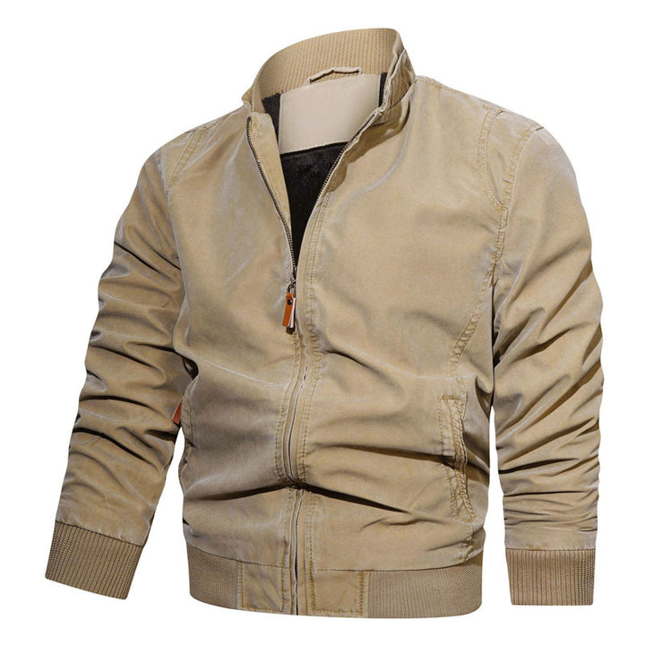 Herren Lässige Bikerjacke aus strapazierfähigem Material Echo Archiv