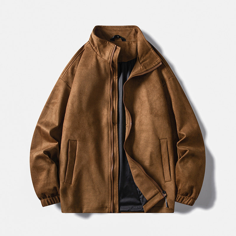 Herren Fleecejacke mit elastischen Bündchen und praktischen Taschen Echoarchiv