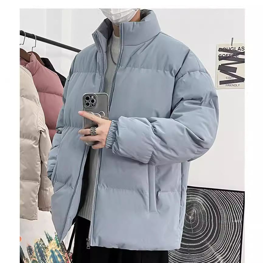 Herren Steppjacke mit hohem Kragen und isolierender Füllung Echoarchiv