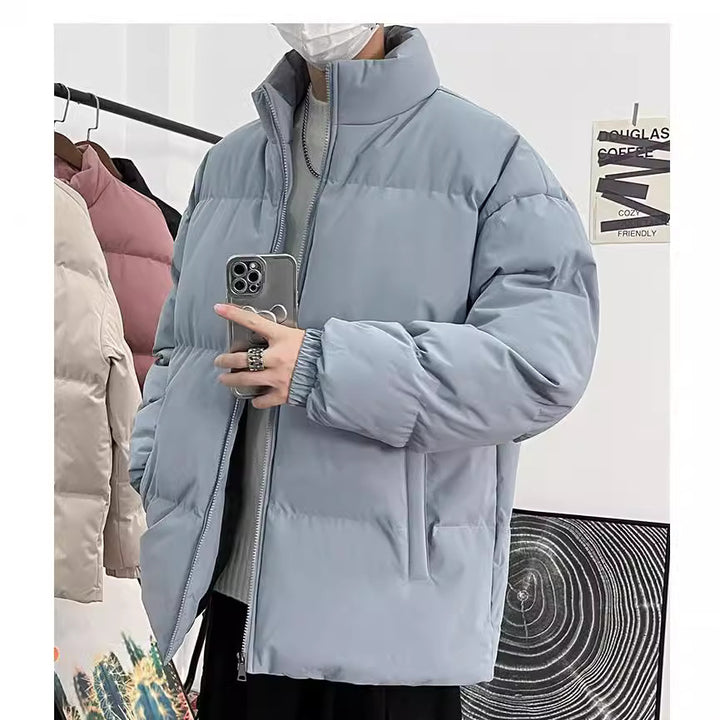 Herren Steppjacke mit hohem Kragen und isolierender Füllung Echoarchiv