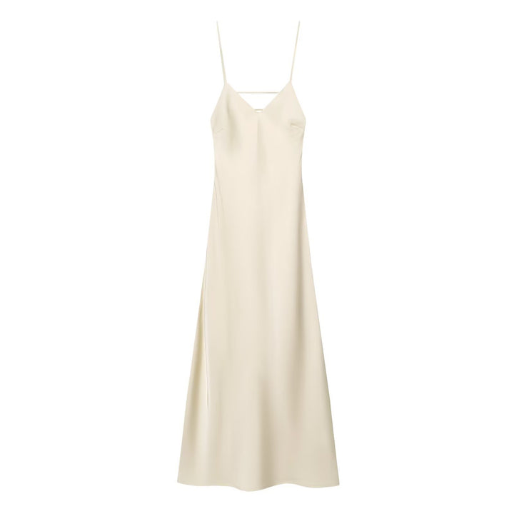 Damen Sommerliches Spaghettiträgerkleid mit schmeichelndem Schnitt und fließendem Stoff Echo Archiv