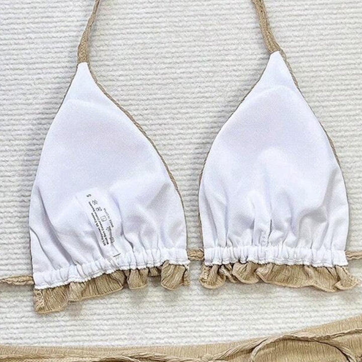 Damen Triangel-Bikini-Set mit lässigen Shorts Echo Archiv