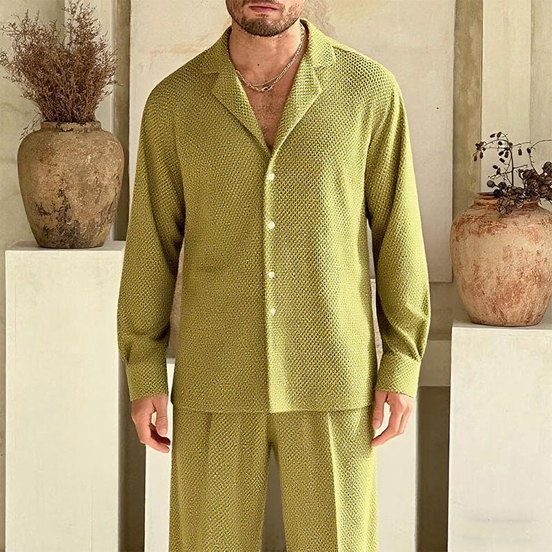 Herren modisches Lounge-Set aus atmungsaktivem Material Echoarchiv
