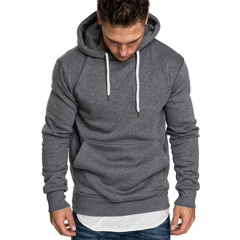 Herren lässiger Kapuzenpullover Echoarchiv
