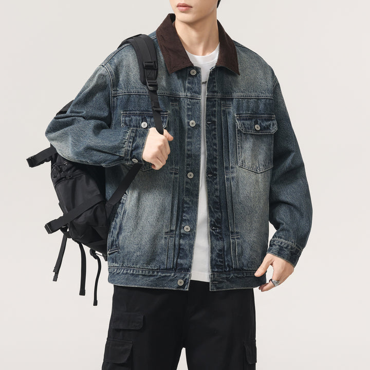 Herren Designer Jeansjacke Echoarchiv