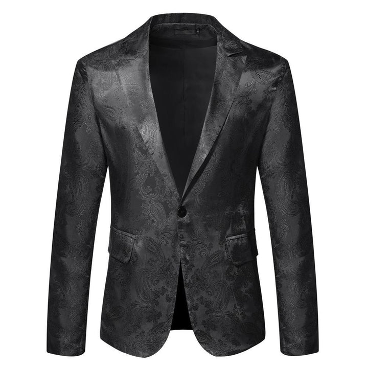 Herren eleganter Blazer mit Paisleymuster Echoarchiv