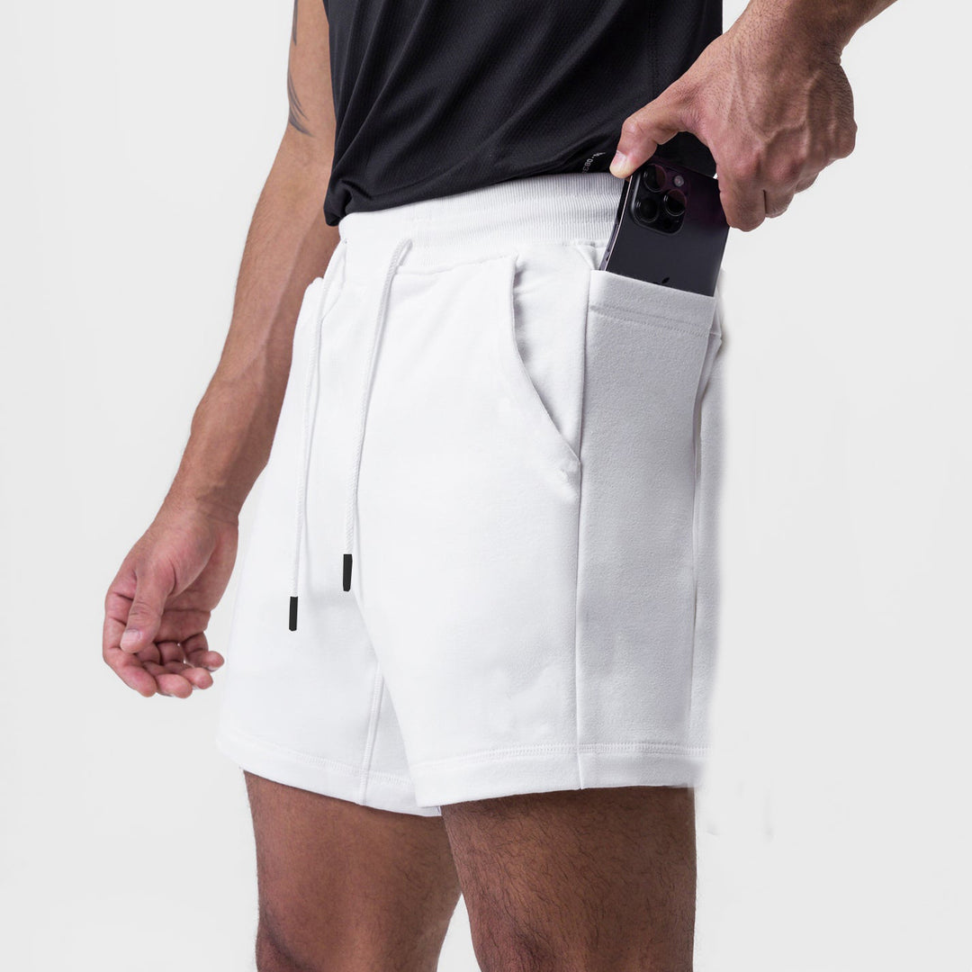 Herren Bequeme Shorts mit seitlichen Taschen und verstellbarem Bund Echoarchiv