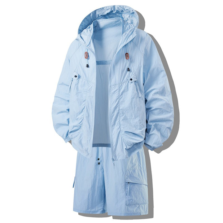 Damen Leichtgewichtige Outdoor-Jacke mit Shorts