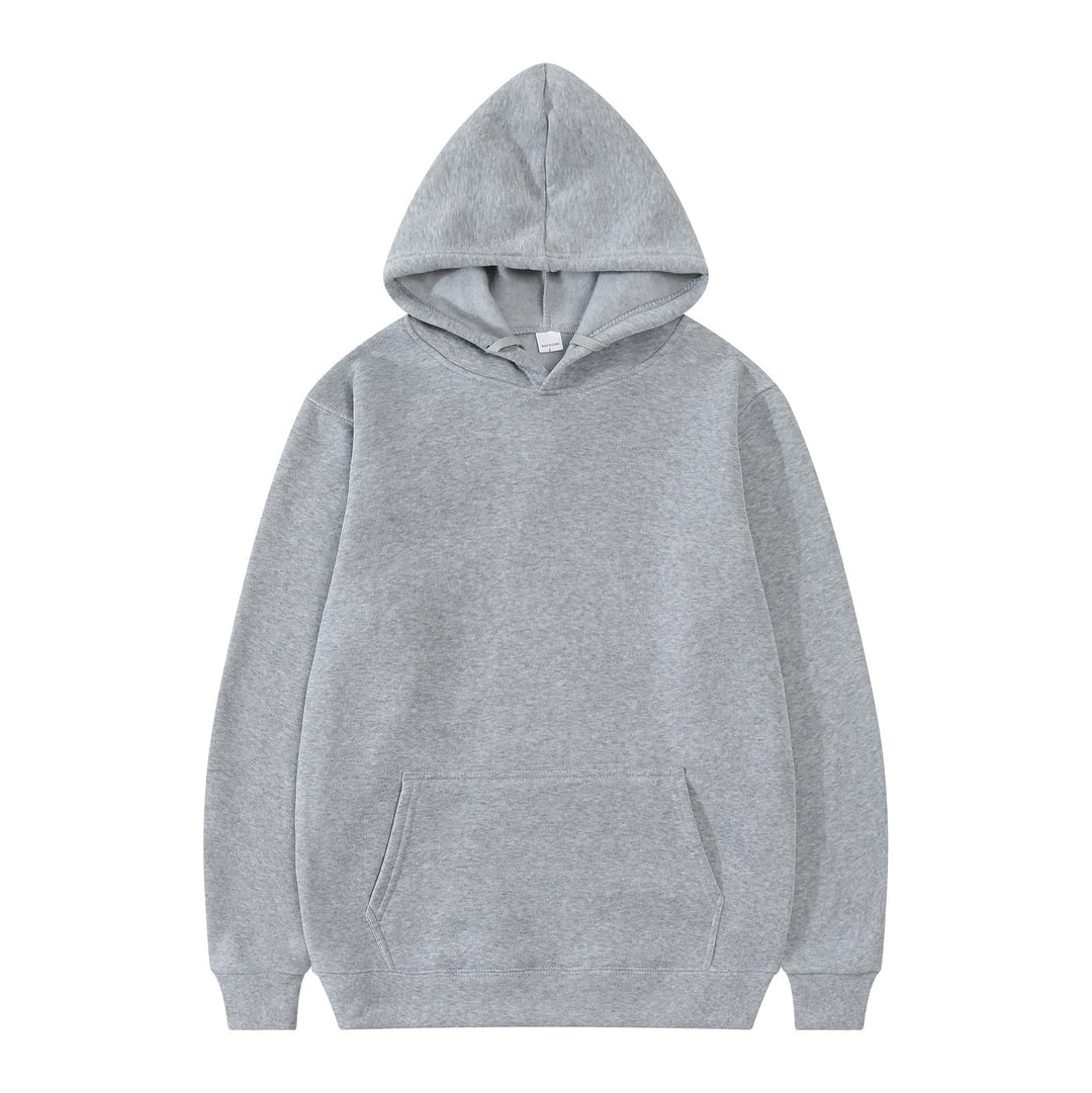 Herren lässiger Kapuzenpullover aus hochwertigem Baumwollgemisch mit praktischer Kängurutasche Echoarchiv
