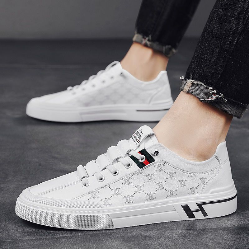 Damen Sportliche Sneakers aus hochwertigem Leder mit dezenter Logoprägung Echo Archiv
