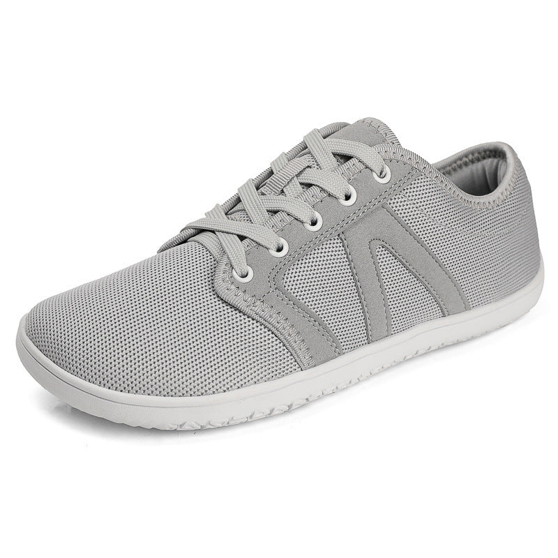 Unisex nan minimalistischer City-Sneaker mit feinmaschigem Textiloberteil, gepolstertem Einstieg und flexibler Gummilaufsohle Echo Archiv