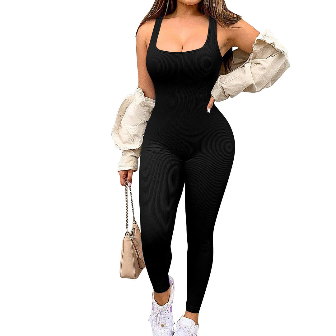 Damen Sportanzug mit figurbetonendem Rippendesign Echo Archiv