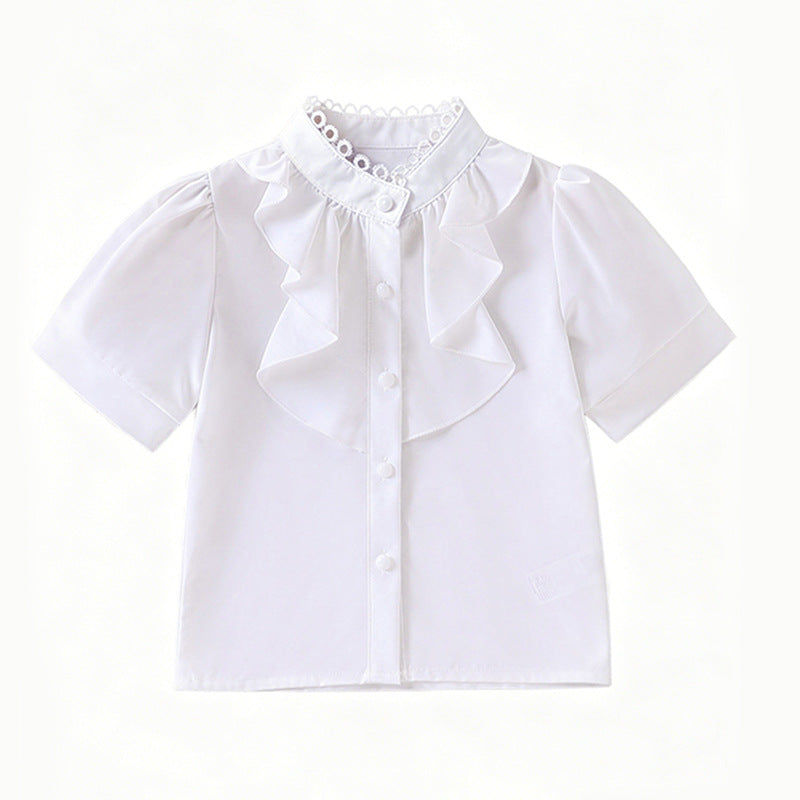 Mädchen Bluse mit Rüschendetails Echo Archiv