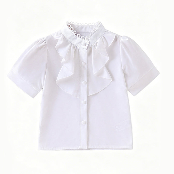 Mädchen Bluse mit Rüschendetails Echo Archiv