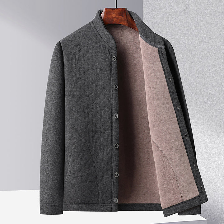 Herren modische Steppjacke mit schmalem Kragen Echoarchiv