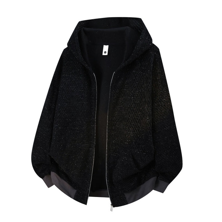 Damen breite Samt-Jogginghosen mit elastischem Bund, Kordelzug und lässiger Culotte-Passform – Avélisse