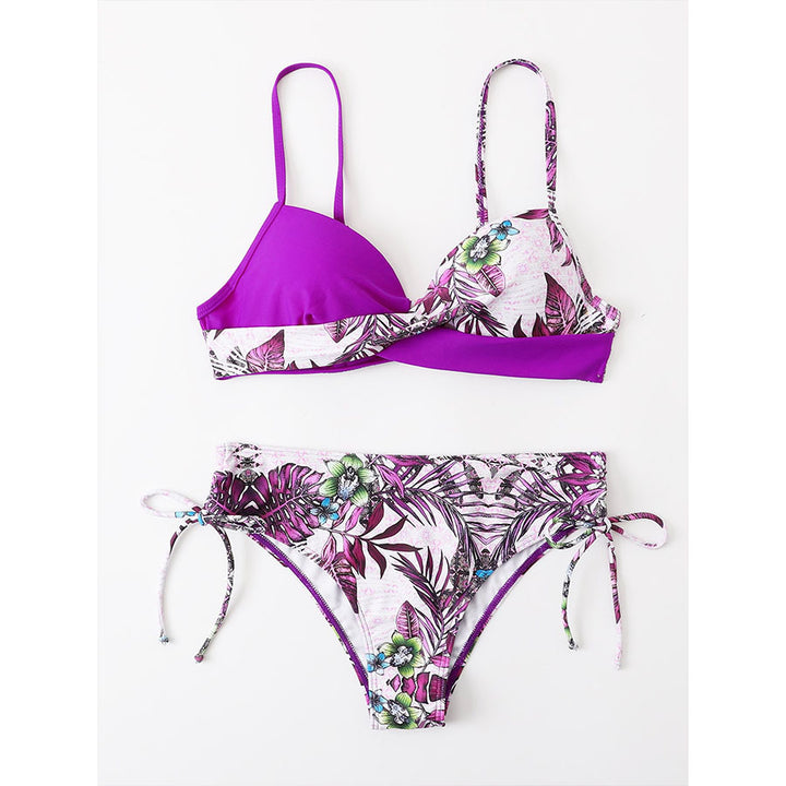 Damen Design-Bikini mit modernem Wickel-Detail Echo Archiv