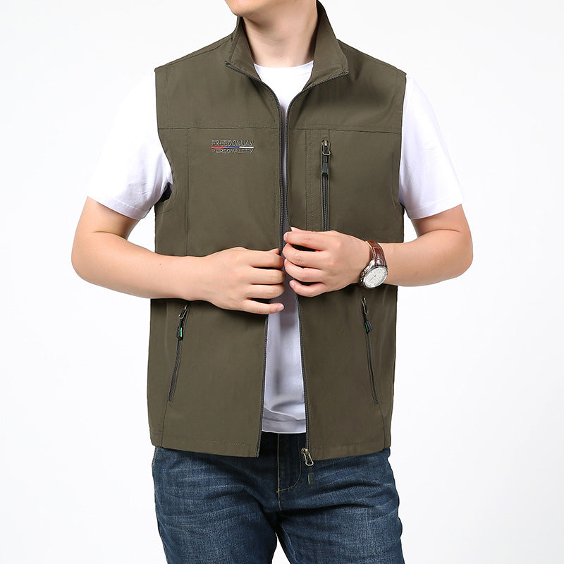 Herren Vielseitige Outdoor-Weste Echo Archiv