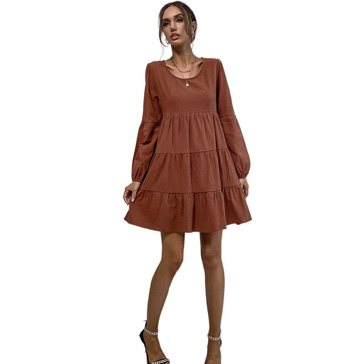 Damen Verspieltes Schichtenkleid Echo Archiv