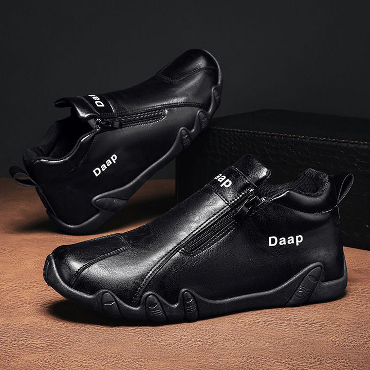 Damen Modische Sneaker mit seitlichem Reißverschluss und ergonomischer Sohle Echo Archiv