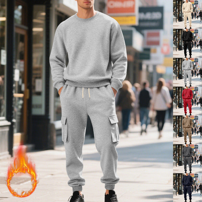 Herren Freizeit-Loungewear mit praktischen Taschen und elastischem Bund Echoarchiv
