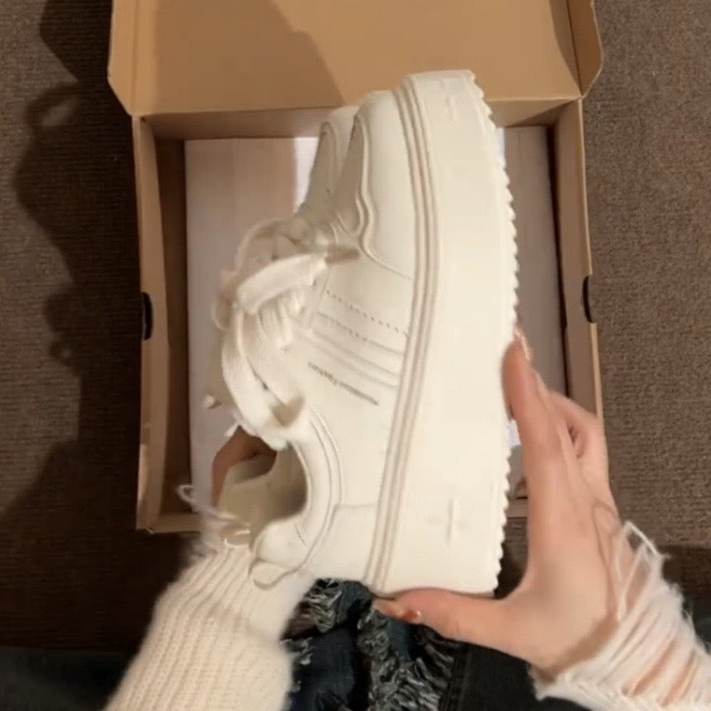 Damen Chunky Sneakers mit stabiler Plateau-Sohle und atmungsaktivem Obermaterial Echo Archiv