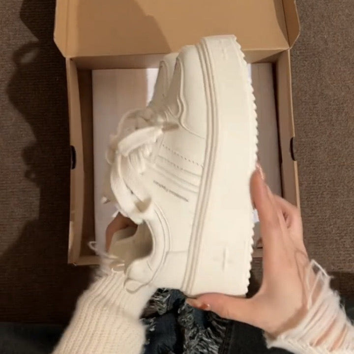 Damen Chunky Sneakers mit stabiler Plateau-Sohle und atmungsaktivem Obermaterial Echo Archiv