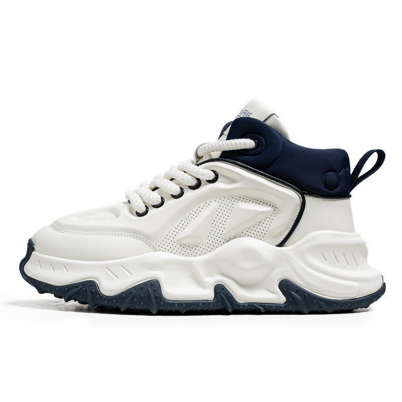 Herren urbane High-Top Tech-Chunky Sneaker mit griffiger Trailsohle und gepolstertem Knöchelkragen – Norré