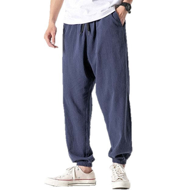 Herren Bequeme Jogginghose mit elastischem Bund und seitlichen Taschen Echoarchiv