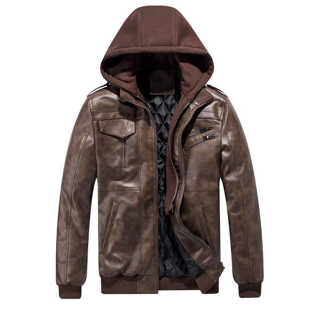 Herren Übergangsjacke mit abnehmbarer Kapuze Echoarchiv