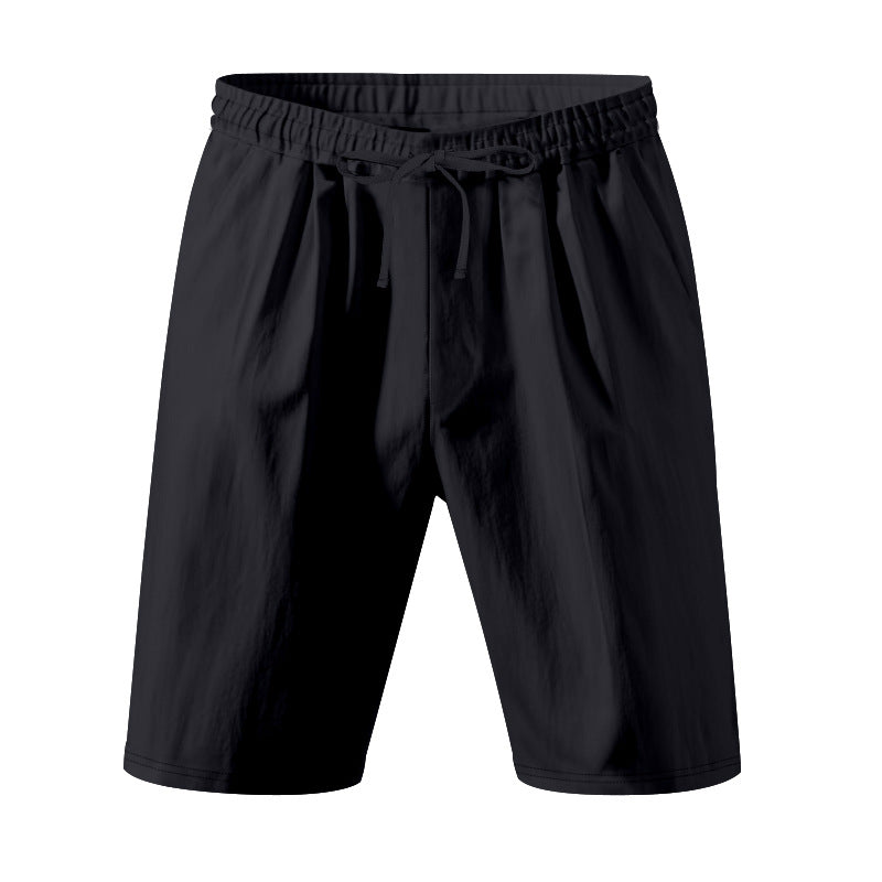 Herren lässige Jersey-Shorts mit elastischem Bund und praktischen Taschen Echoarchiv